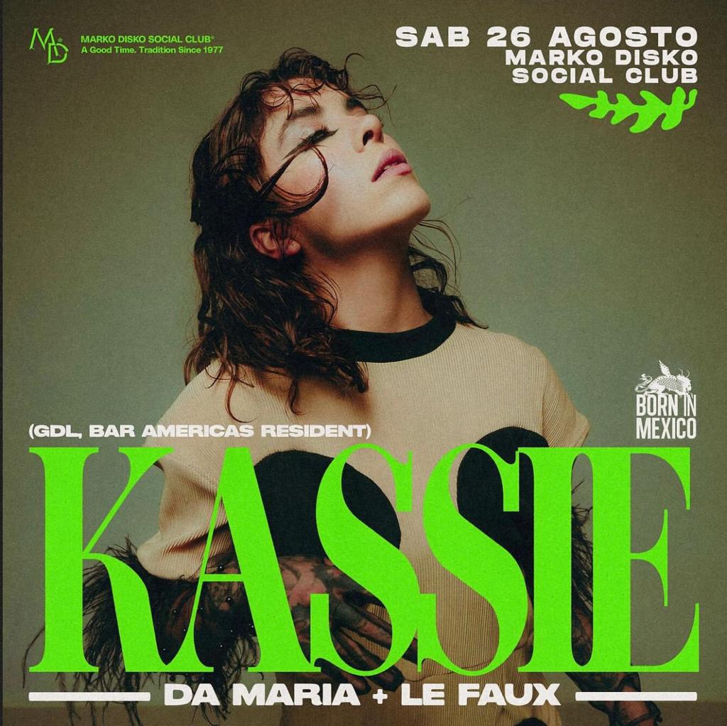 KASSIE en Marko Disko Social Club 16 de agosto