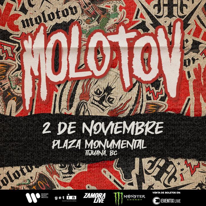 MOLOTOV en Tijuana 2 de NOV